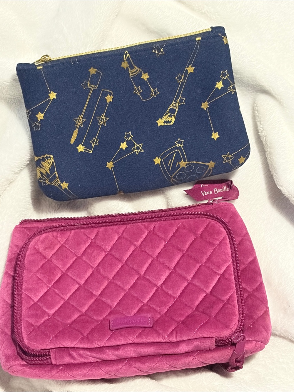 Vera Bradley and Ipsy Cosmetic Bag (need cleaning)
